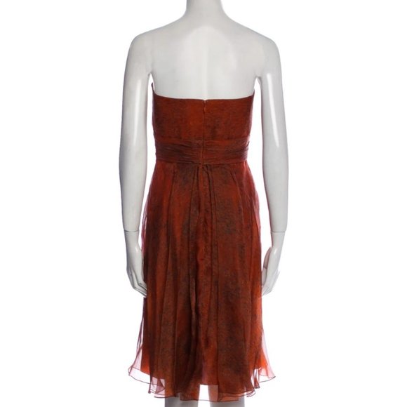 Stunning Carolina Herrera strapless cocktail dress in excellent condition - Picture 2 of 4